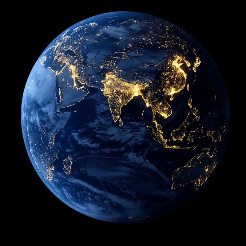 Tunari VPN global network with servers around the world
